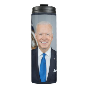 Garrafa Térmica Foto da Casa Branca do presidente americano Joe Bi