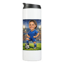 Foto Personalizada de Caricatura de Futebol/Futebo