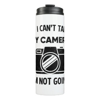 Garrafa Térmica Fotógrafo Se Eu Não Puder Levar Minha Câmera Não V