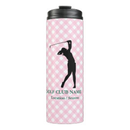 Garrafa Térmica Frasco da Liga de Golfe Feminino