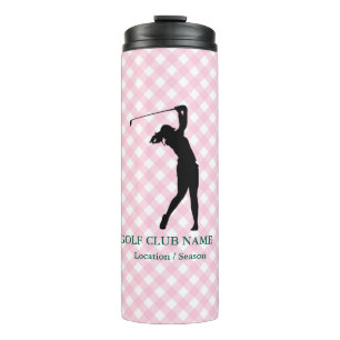 Garrafa Térmica Frasco da Liga de Golfe Feminino