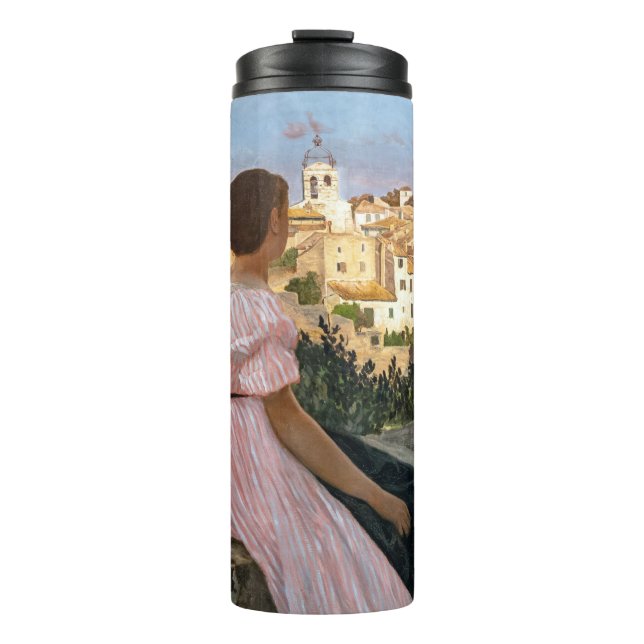 Garrafa Térmica Frederic Bazille - O Vestido Rosa (Frente)