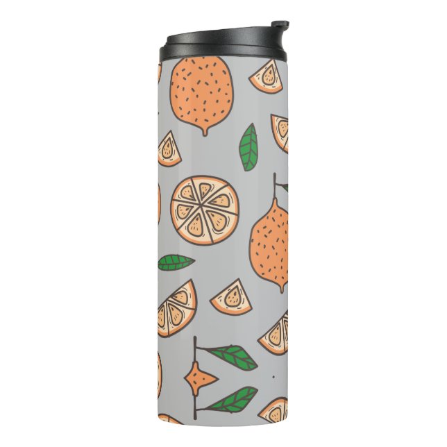 Garrafa Térmica Frutas de Citrus (Giro à esquerda)