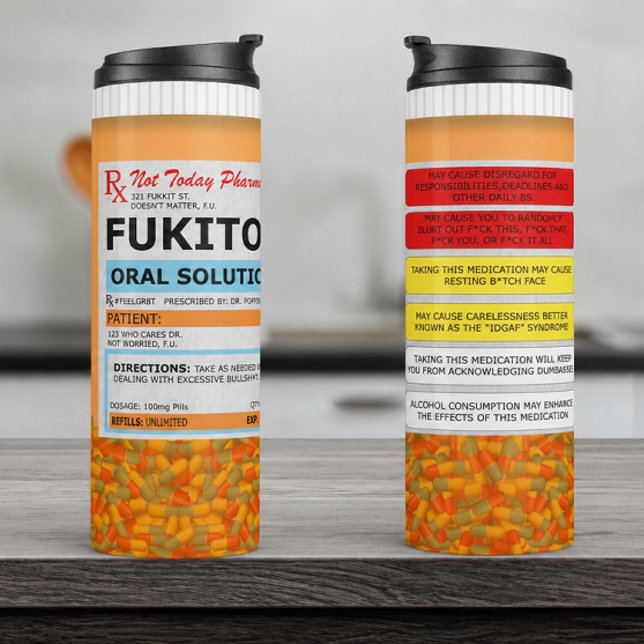Garrafa Térmica Fukitol (Criador carregado)