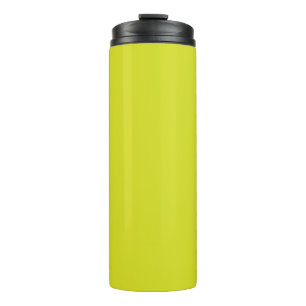 Garrafa Térmica Fundo Amarelo Plano – Textura de Volta às Aulas