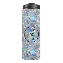 Garrafa Térmica Fundo da Pedra Óptica Holográfica