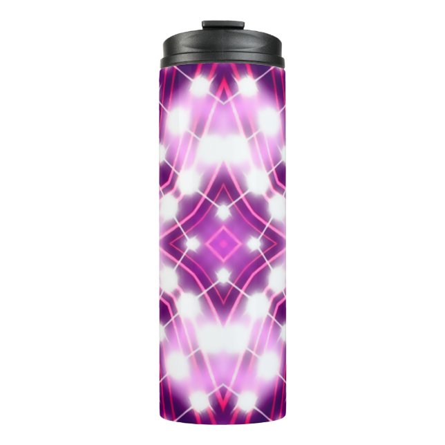 Garrafa Térmica Fundo das luzes flutuantes (Frente)