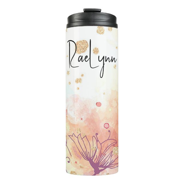 Garrafa Térmica Fundo estético personalizado (Frente)