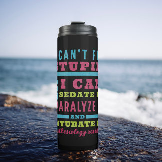 Garrafa Térmica Funny CRNA / Anestesiologista não consegue consert