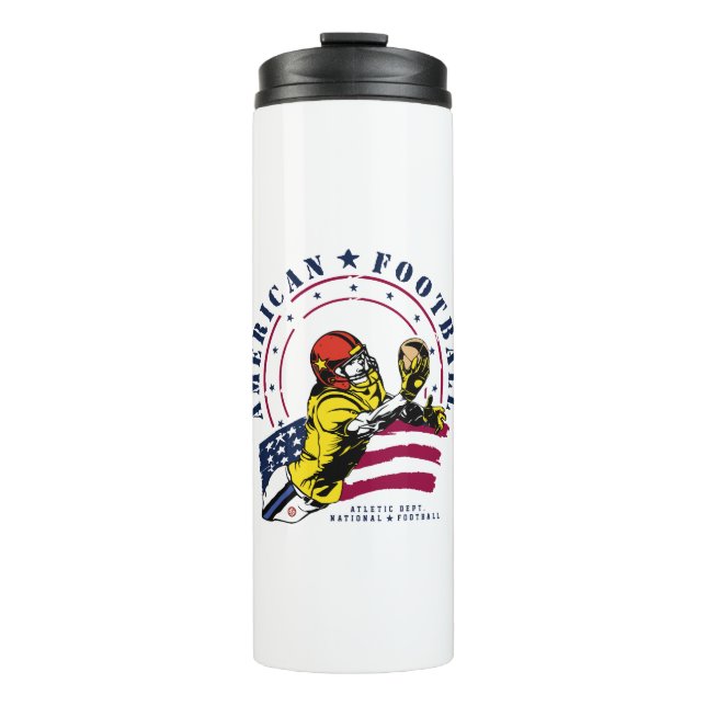 GARRAFA TÉRMICA  FUTEBOL AMERICANO (Frente)