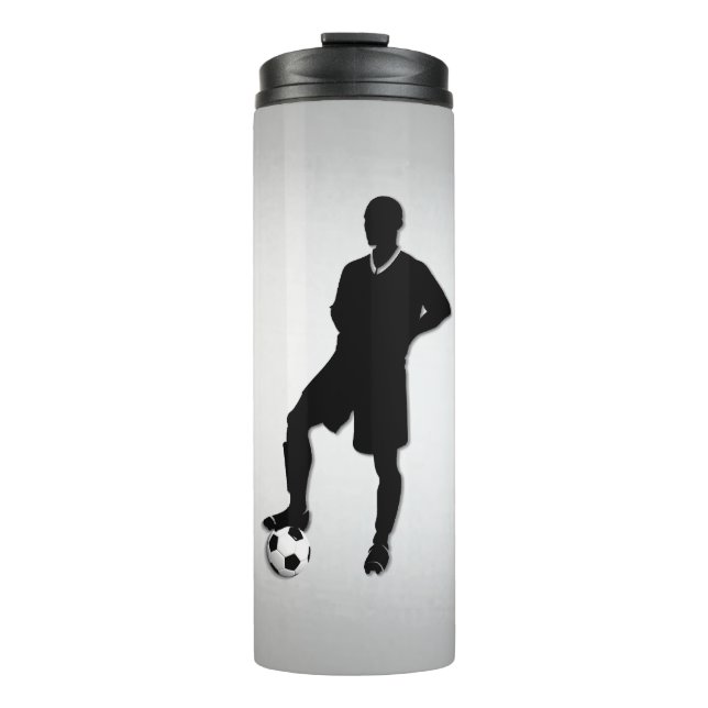 Garrafa Térmica Futebol / Design Esportivo (Frente)