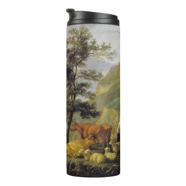 Garrafa Térmica Gado perto de um Rio  Aelbert Cuyp     (Rotação à direita)