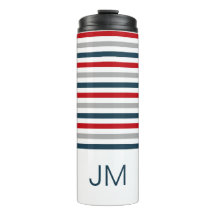 Gamas de marinhos horizontais coloridas