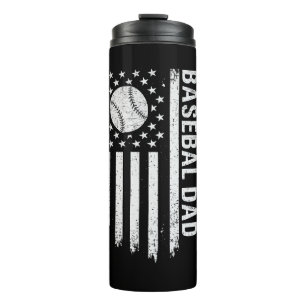 Garrafa Térmica Garrafa de Água Personalizada de Beisebol Pai Com