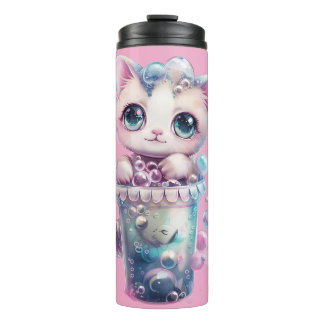 Garrafa Térmica Gato Bolha