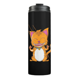 Garrafa Térmica Gato com Vestígios