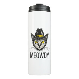 Garrafa Térmica Gato Divertido Meowdy