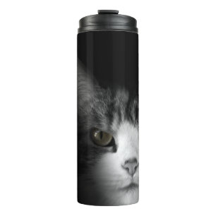 Garrafa Térmica Gato Face Tumbler