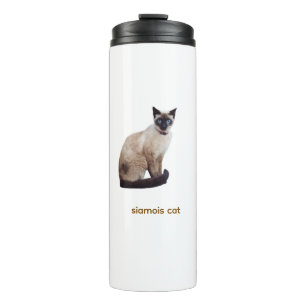 Garrafa Térmica gato siamês Tumble Térmico