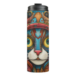 Garrafa Térmica Gato Steampunk 21 de 21