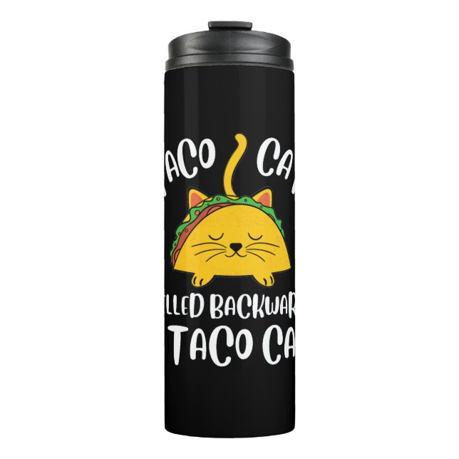 Garrafa Térmica Gato Taco (Frente)