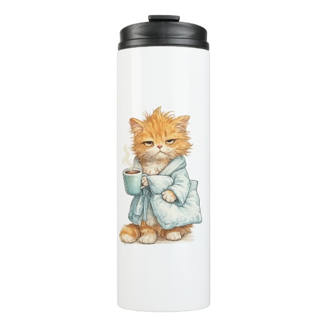 Garrafa Térmica gato triunfador (Frente)