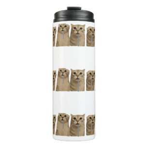 Garrafa Térmica Gatos Bobos Triplos Babões Meme