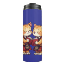 Gatos Laranja Lendo a Noite de Burns