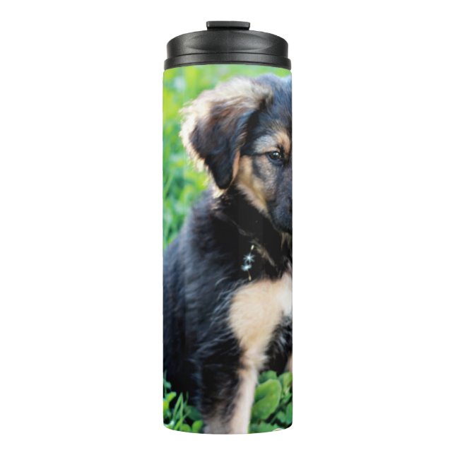 Garrafa Térmica German shepherd (Frente)