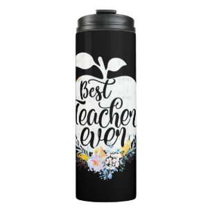 Garrafa Térmica Gifts Teacher Best Teacher Flower Ever