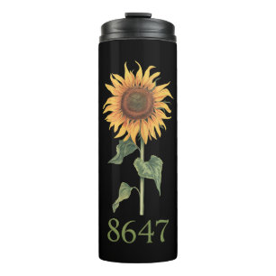 Garrafa Térmica Girassol 8647 86 47 Floral Boho Sutil Anti Trump