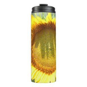 Garrafa Térmica Girassol amarelo