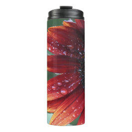 Garrafa Térmica Girassol vermelho