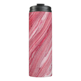 Garrafa Térmica Glossy Nail Polonês: Fundo Texturizado