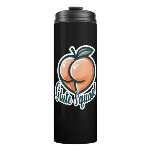 Garrafa Térmica Glute Squad Bunda de Pêssego Glúteos Academia Trei