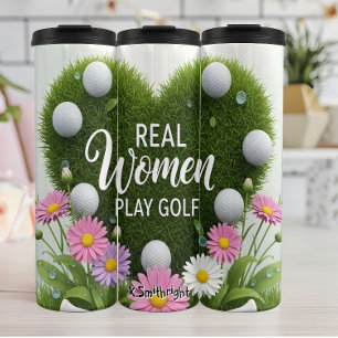 Garrafa Térmica Golf Heart Women Toca Golfe