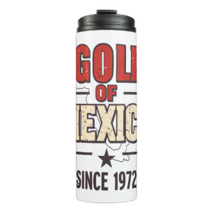Garrafa Térmica Golfe da Paródia do México com Vintage