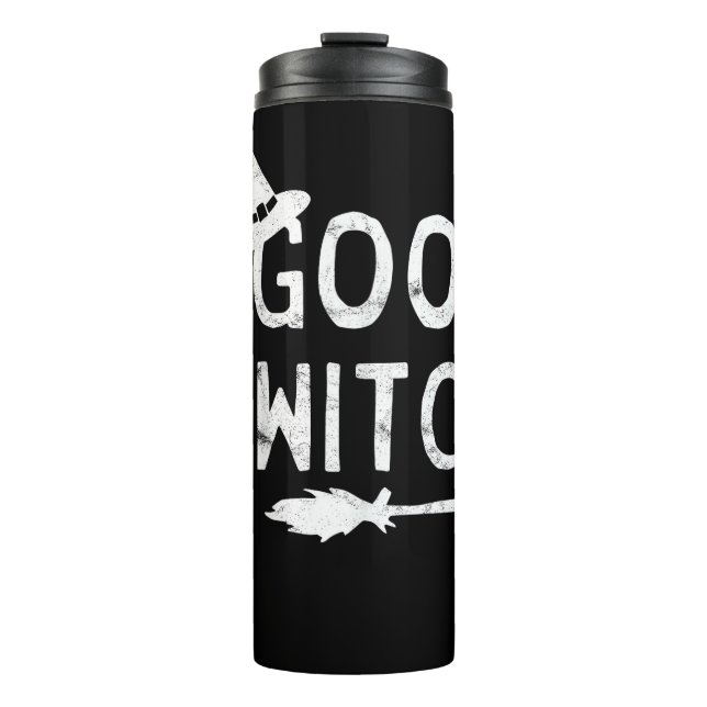 Garrafa Térmica Good Witch Halloween Graphic October (Frente)