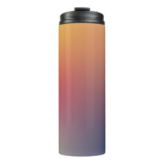 Garrafa Térmica gradiente de forma livre em tumbler térmico
