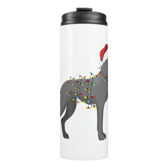 Garrafa Térmica Grande Feriado de Dane - Luz de Natal (Frente)