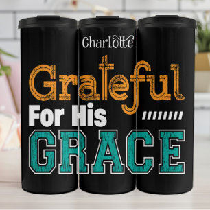 Garrafa Térmica Grata por Sua Graça