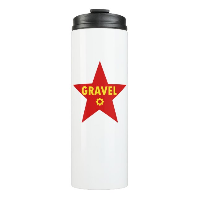 Garrafa Térmica Gravel Cycling Star (Frente)
