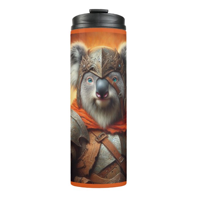 Garrafa Térmica Guerreiro Koala Fantasy (Frente)