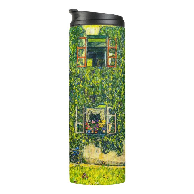 Garrafa Térmica Gustav Klimt Casa de Guardaboschi (Rotação à direita)