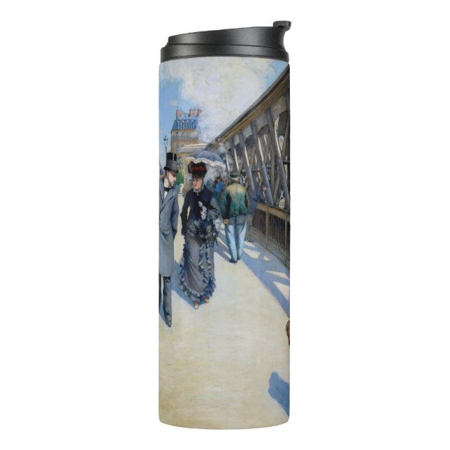 Garrafa Térmica Gustave Caillebotte - A Ponte da Europa (Giro à esquerda)
