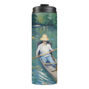 Garrafa Térmica Gustave Caillebotte - Barcos no Yerres