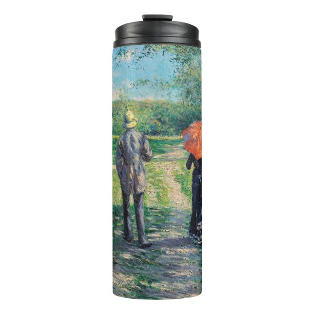Garrafa Térmica Gustave Caillebotte - O Caminho Íngreme (Frente)