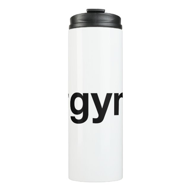 Garrafa Térmica GYM Hashtag (Frente)