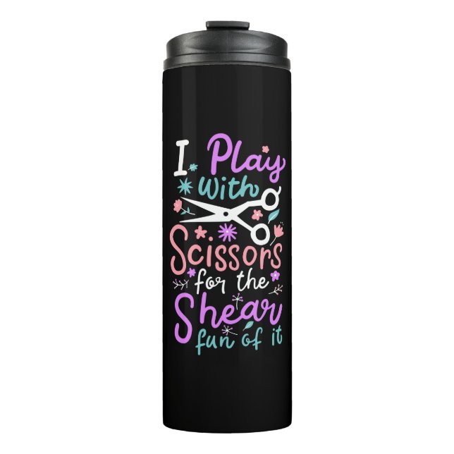 Garrafa Térmica Hairdresser Hairstylist Gift (Frente)