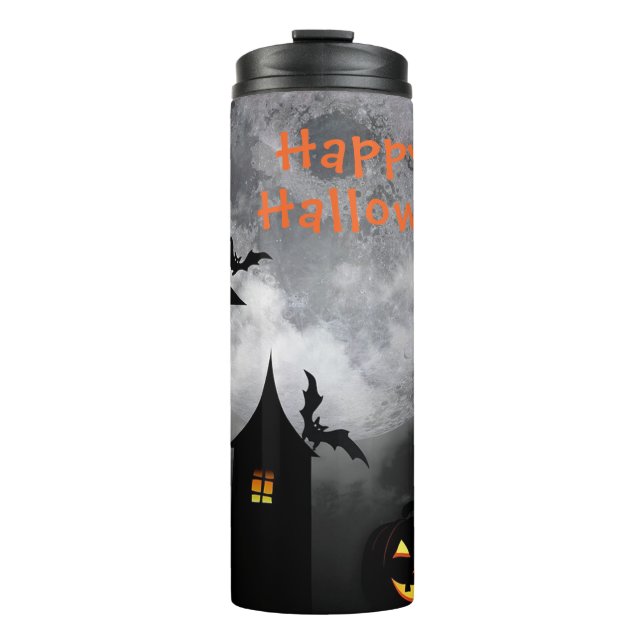 Garrafa Térmica Halloween (Frente)